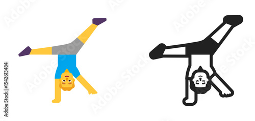Gymnast Blue