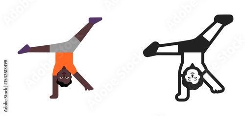 Gymnast Dark Orange