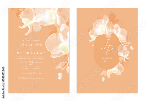 Wedding invitation and save...