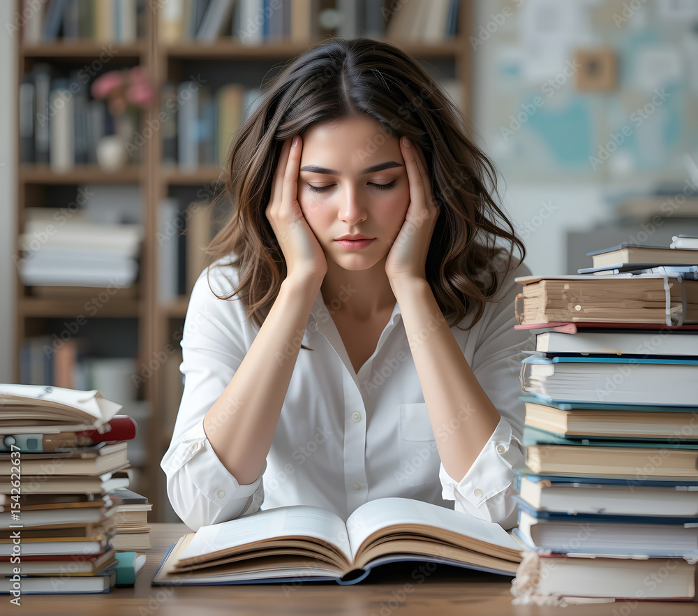 Behind the pile of books: challenges, stress, and pressure in the world of education Behind the pile of books: challenges, stress, and pressure in the world of education
