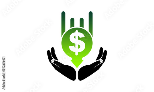 Savings money icon design vector