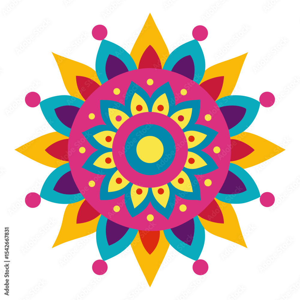 Gold-Outlined Mandala on Dark Canvas Featuring Leaf and Circle Harmony Gold-Outlined Mandala on Dark Canvas Featuring Leaf and Circle Harmony
