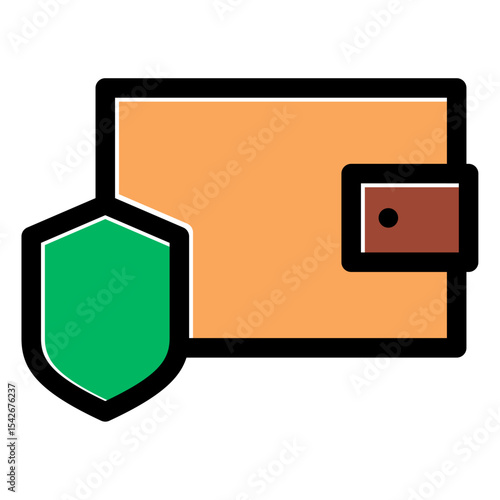 wealth insurance vector icon