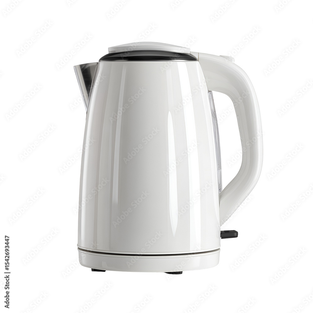 White electric kettle kitchen appliance modern design White electric kettle kitchen appliance modern design