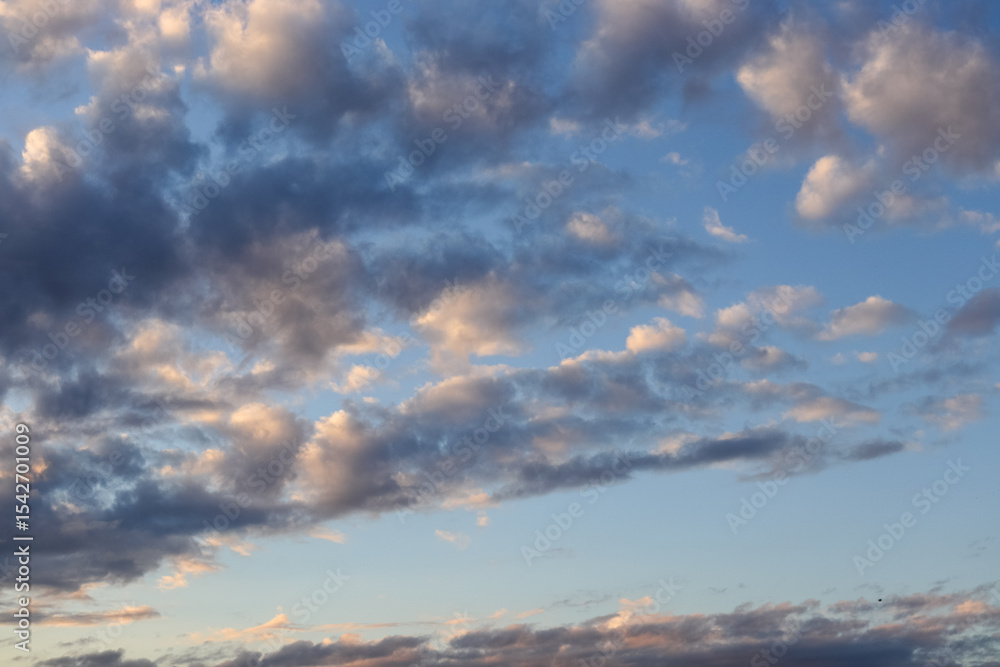Fototapeta premium Sky-focused landscape photography