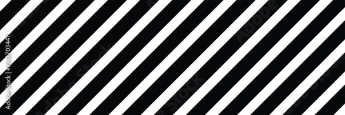 Slash line. Border with diagonal lines. Angle of tilt stripes. Black pattern of footer isolated vector on white background. Vector Illustration .  