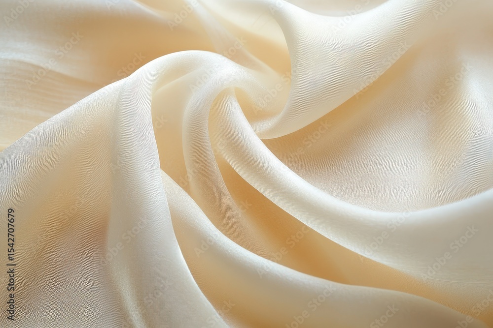 Closeup view of a smooth, flowing fabric. Closeup view of a smooth, flowing fabric.