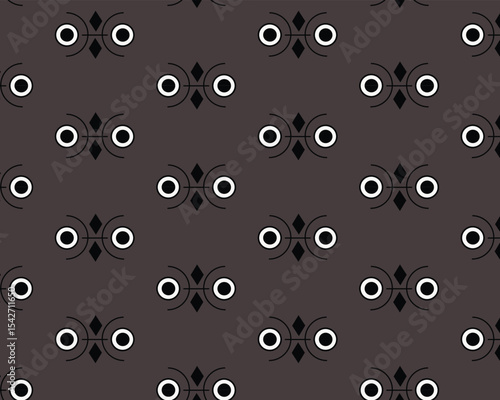 Abstract geometric Seamless pattern background design