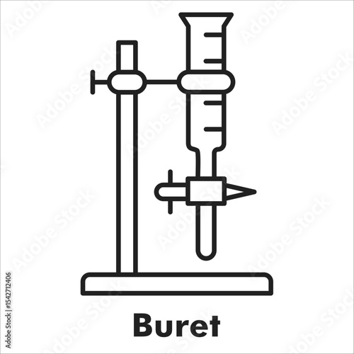 Buret Outline Icon
