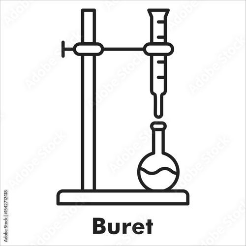 Buret Outline Icon