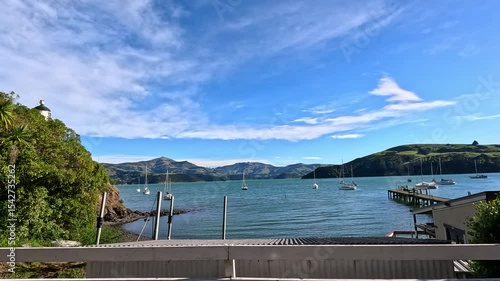 Wallpaper Mural Scenic Drive Along Akaroa's Coastal Lighthouse Torontodigital.ca