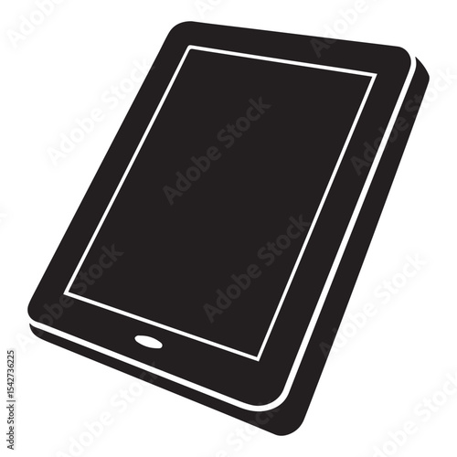 tablet pc isolated on white