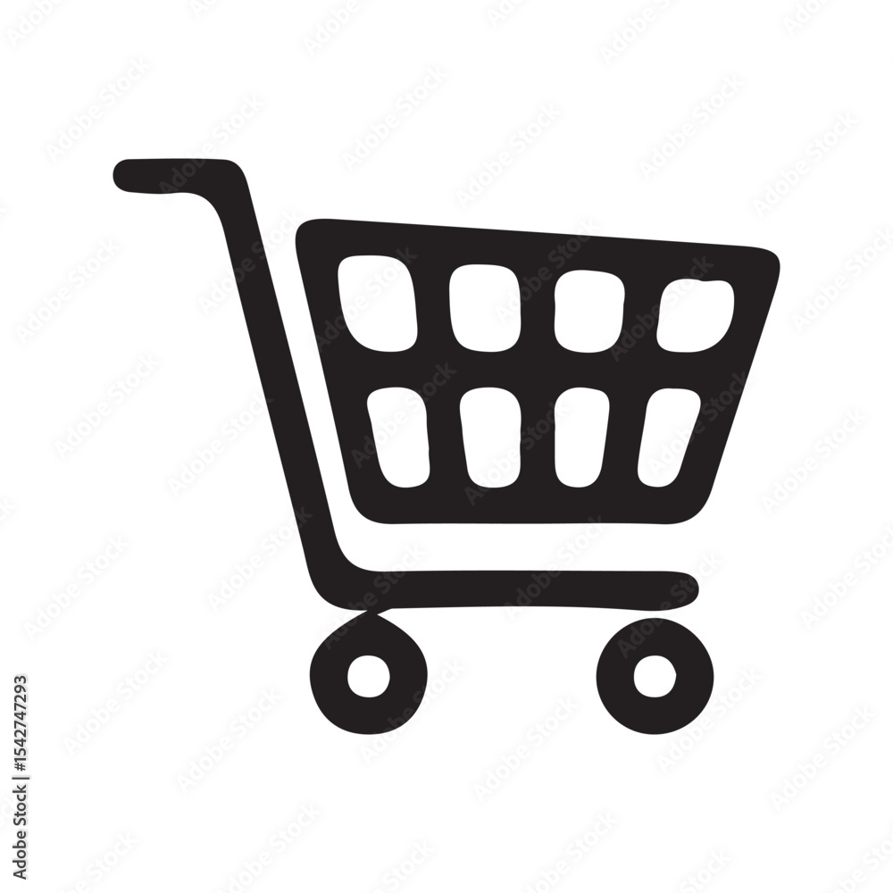 vector shopping cart icon vector shopping cart icon