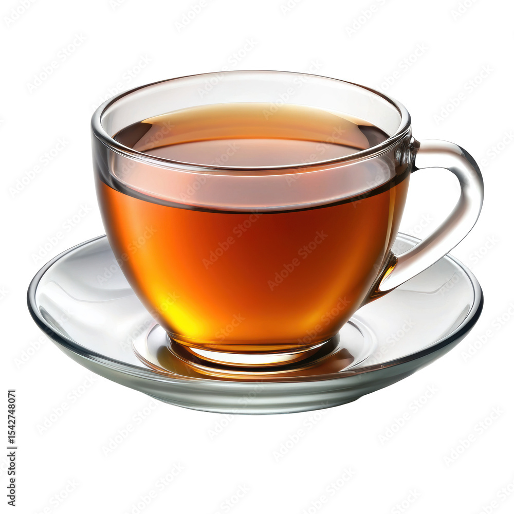 cup of aromatic tea isolated on white cup of aromatic tea isolated on white