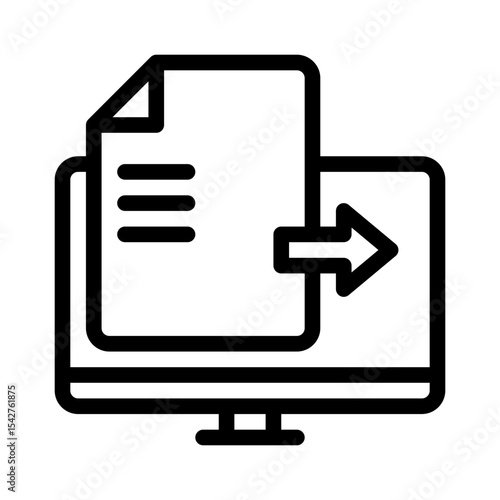 data entry line icon
