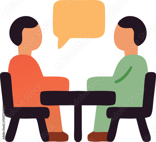  Diplomatic Negotiation Dialogue Icon