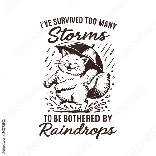 I've Survived Too Many Storms To Be Bothered