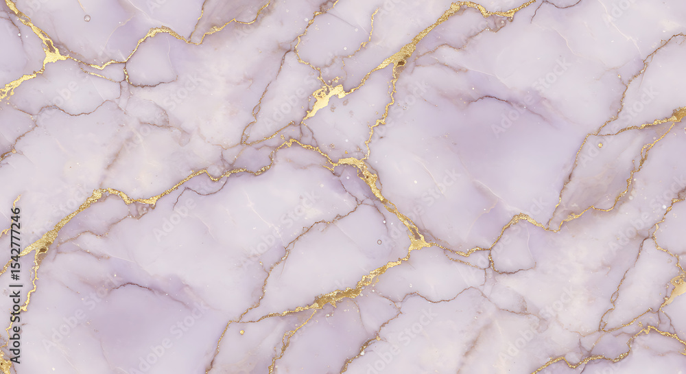 Fototapeta premium Elegant Lavender and Gold Marble Texture Premium Background Image
