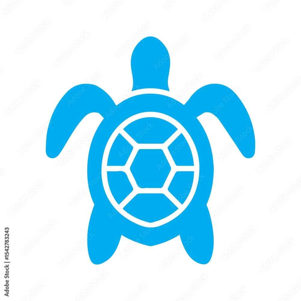 Fototapeta premium seaturtle colored icon