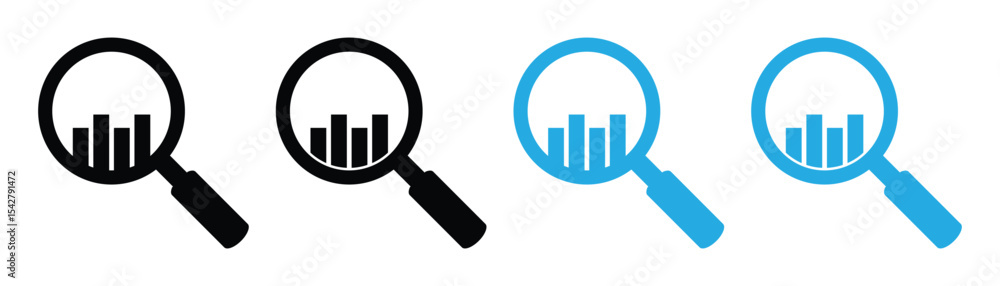 Data Analysis Icon Set – Flat Vector Analytics, Report, Chart, and Research Symbols Vecto illustration. Data Analysis Icon Set – Flat Vector Analytics, Report, Chart, and Research Symbols Vecto illustration.