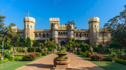 
Bangalore Palace is a palace located in Bangalore, Karnataka, India