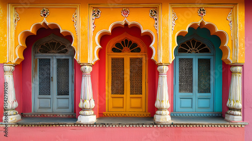 bright Indian colors , Jaipur, Rajasthan, India
