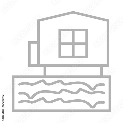 Exclusive Resort Access Icon Design