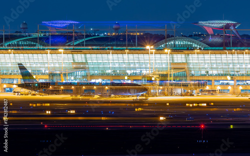 Canvas Print Incheon Airport Terminal 1, Seoul, South Korea