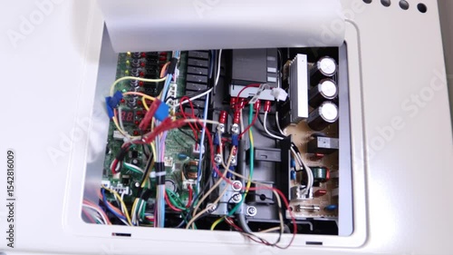 ガス給湯器交換工事、ガス給湯器の配電制御盤