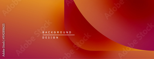 Abstract gradient background. Warm colors blend, creating dynamic visual effect. Text reads background design. Simple, modern aesthetic.