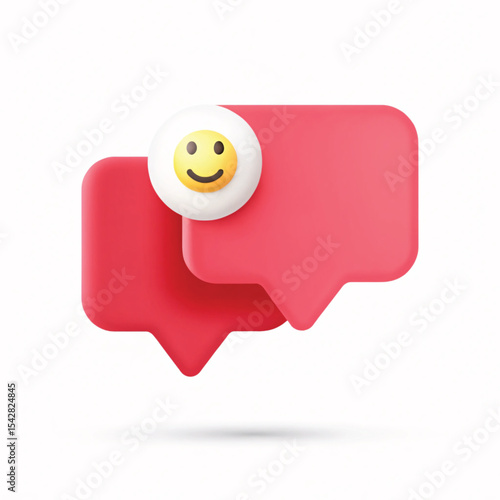 A red and white number one billiard ball icon with a speech bubble