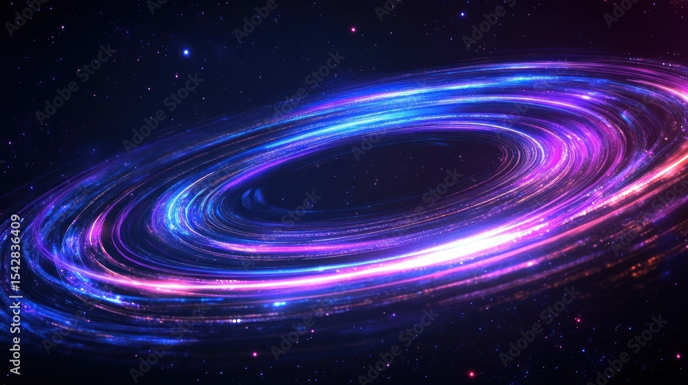 Obraz premium Abstract cosmic spiral