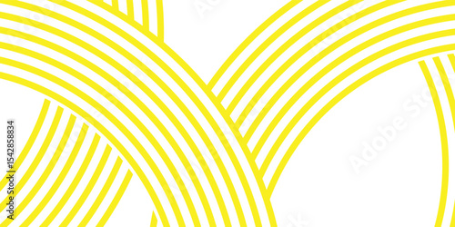 Pasta background, spaghetti abstract geometric pattern. Macaroni yellow poster. modern eps10.