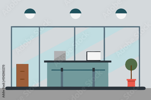 Modern Office Reception Design Clean Lines and Minimalist Aesthetics