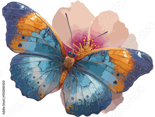 butterfly on flower