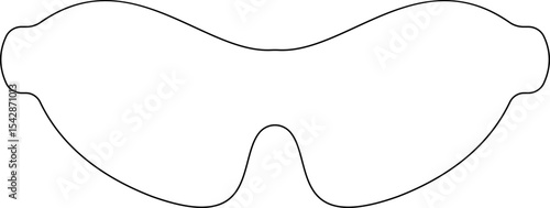 Sunglasses vector icon for fashion accessory design summer eyewear style and sun protection Men and women glasses. hipster frame, fashion black plastic rims. Trendy Optics Art, modern shade graphic