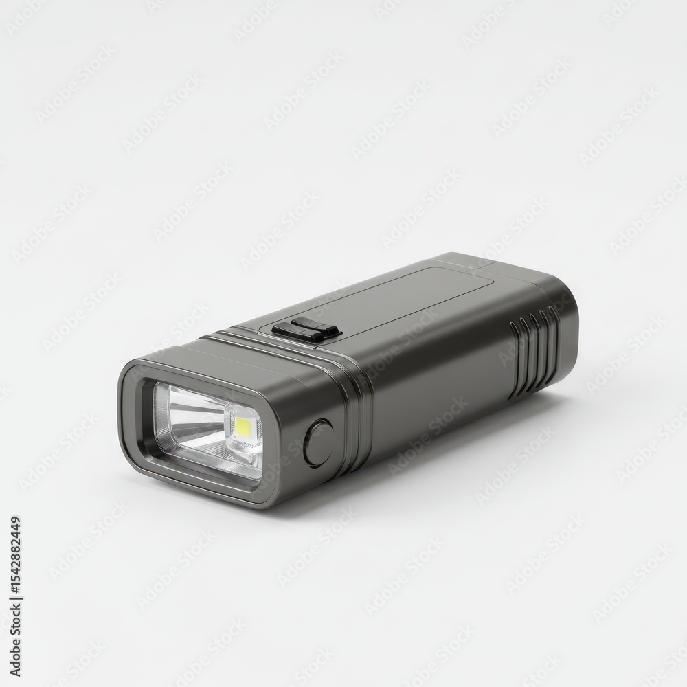 flashlight isolated on white background flashlight isolated on white background