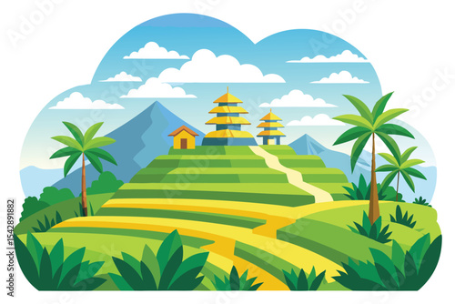 Bali rice fields