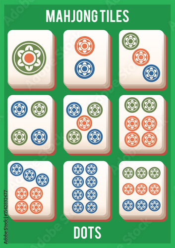 Mahjong Dots Suite Tiles