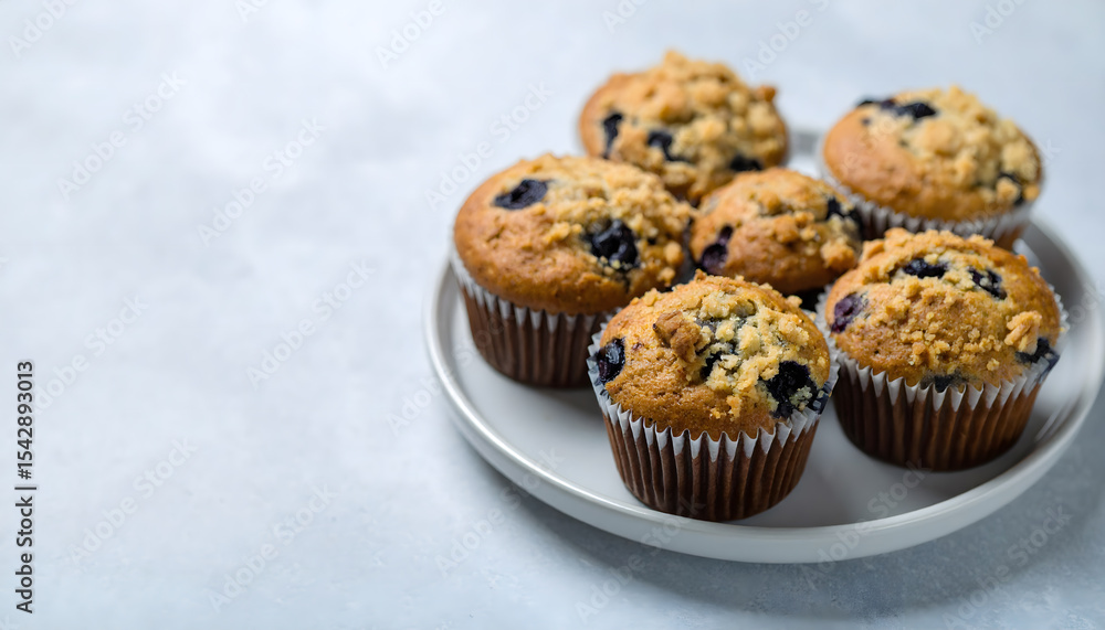 Breakfast Muffins on Plate
Breakfast Muffins on Plate