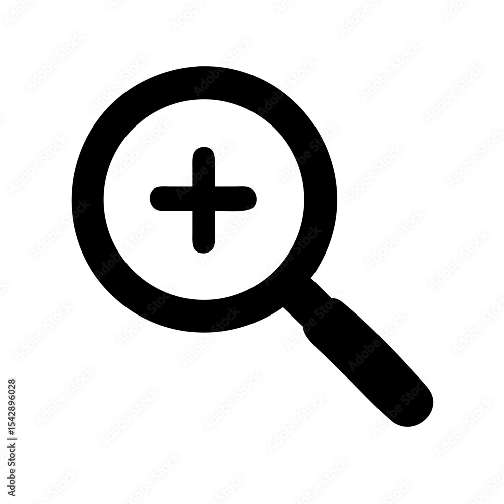 Obraz premium Magnifying Glass Icon
