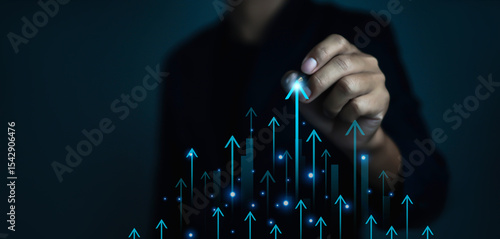 Photos Value added concept Develop products to be effective for the success of the company Increase your sales and marketing advantage to attract customers' attention