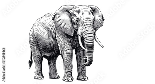 An Elephant The Largest Land Animal With Unique Adaptations and Remarkable Behaviors