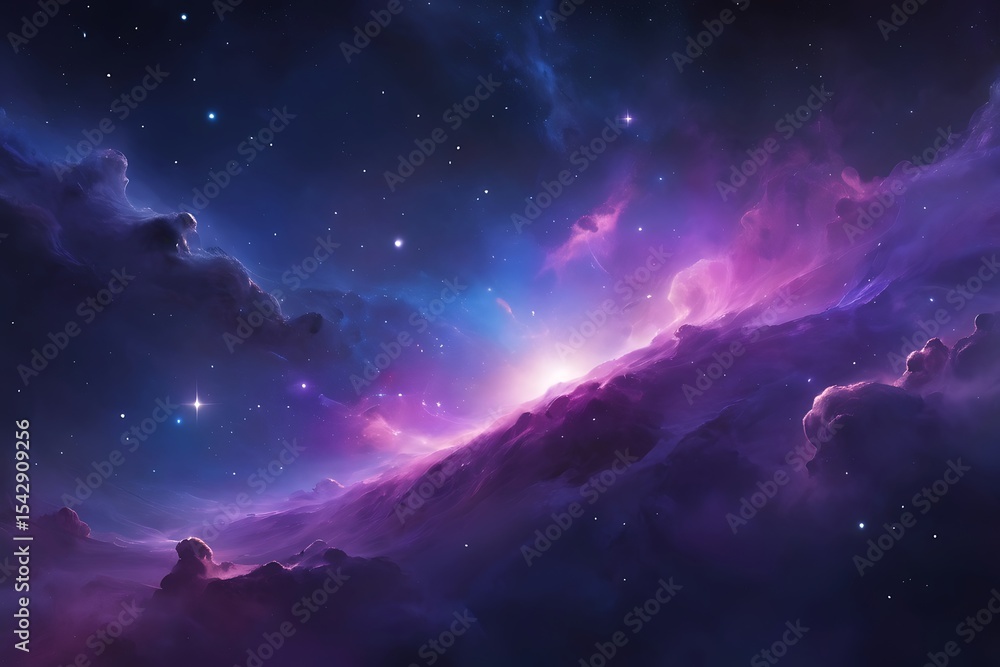 Fototapeta premium Galaxy Background