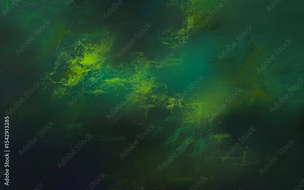 Obraz premium abstract green background digital art for card decoration illustration