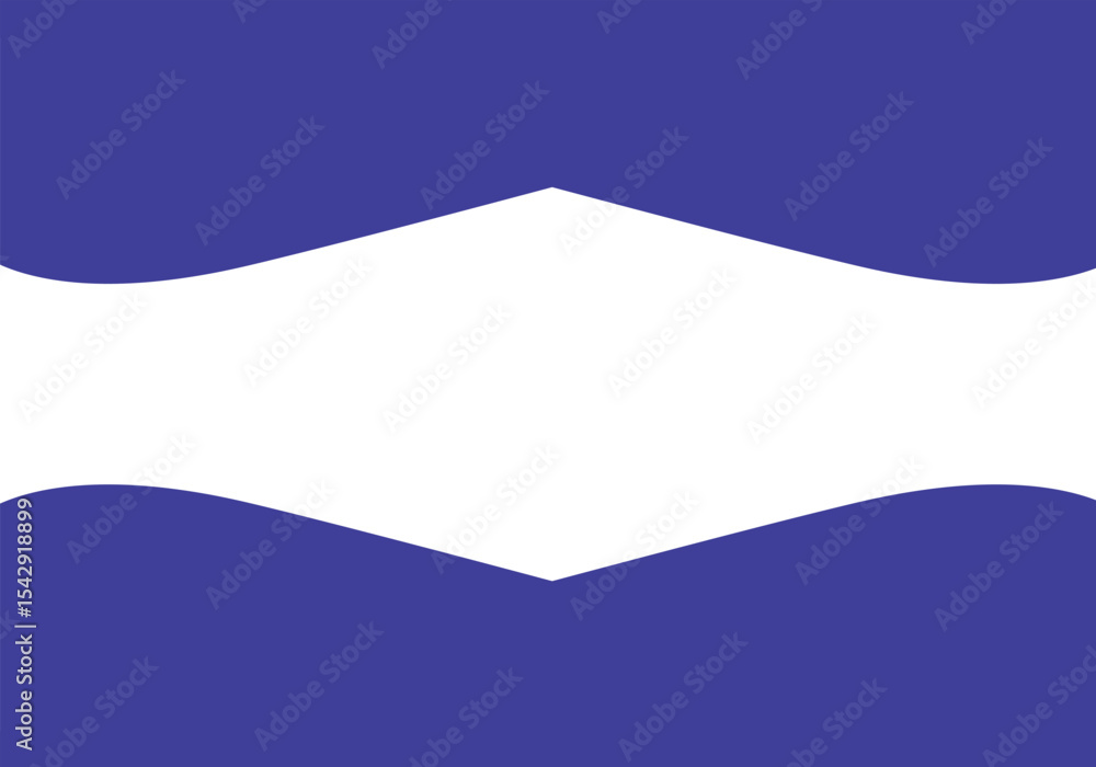 Obraz premium Graphic colorful background with double blue wavy and a coloured line flow for contrast