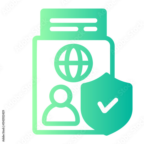 Accepted gradient icon