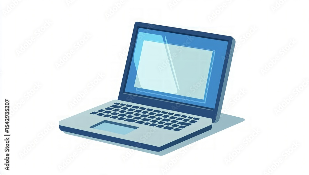 Pixel Art Laptop Illustration Pixel Art Laptop Illustration