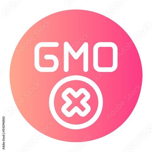 gmo free gradient icon