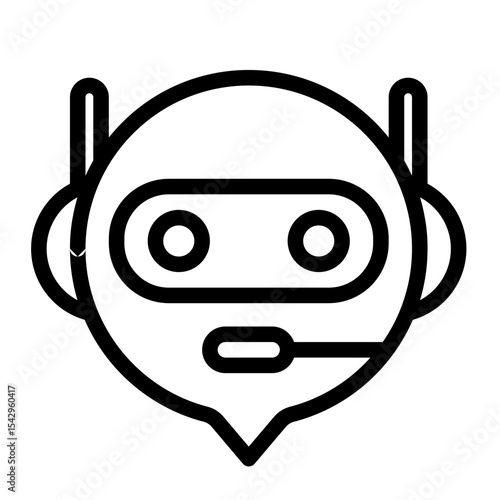 chatbot icon for illustration